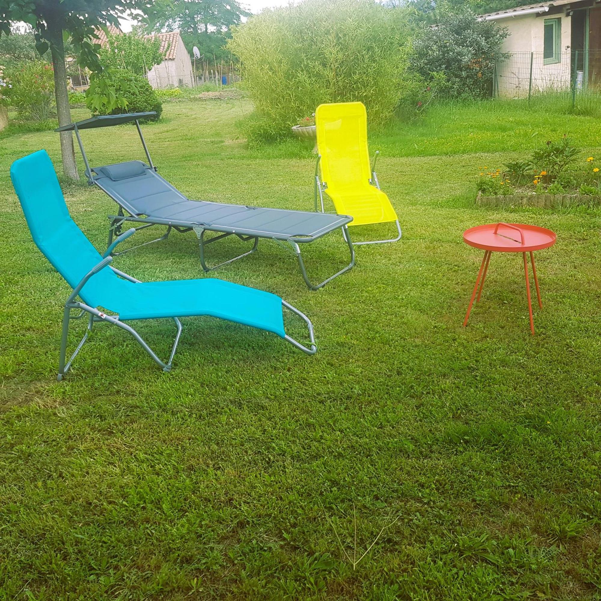 Chambre Dans Petit Havre De Paix Avec Piscine Chauffee Au Coeur Du Luberon 加尔加斯 外观 照片