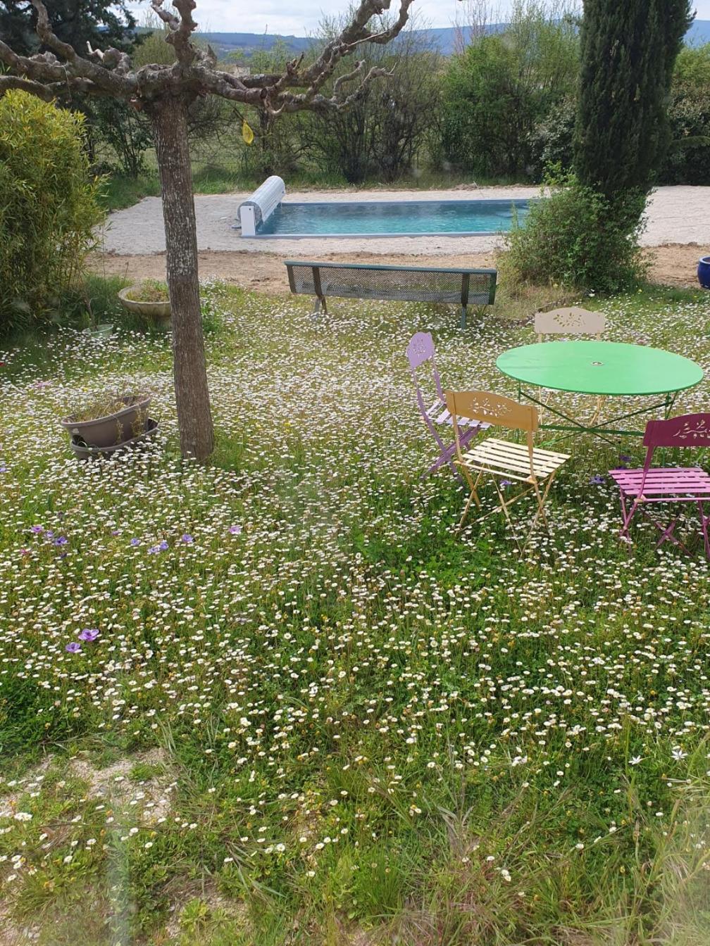Chambre Dans Petit Havre De Paix Avec Piscine Chauffee Au Coeur Du Luberon 加尔加斯 外观 照片